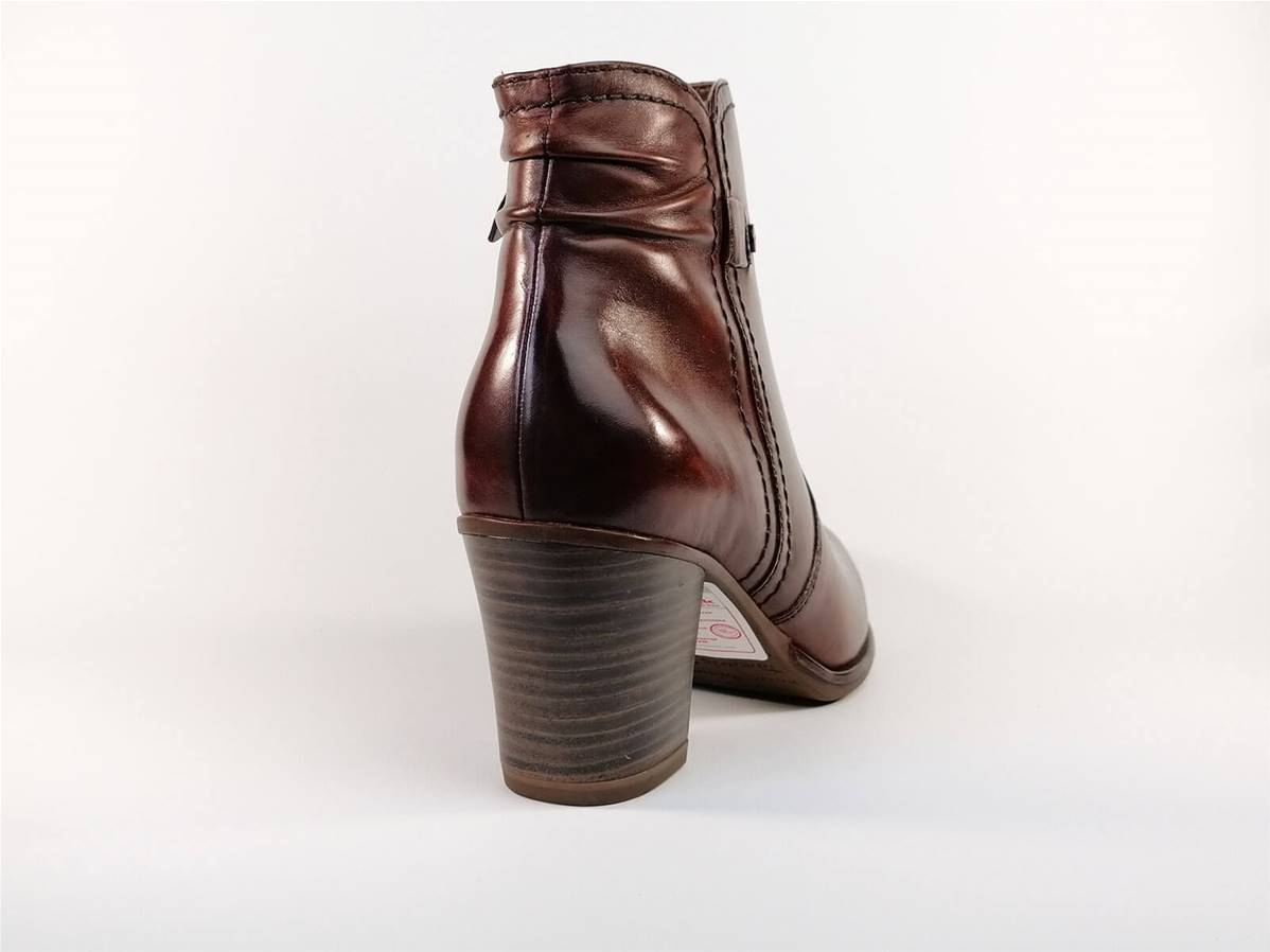 bottines marron tamaris