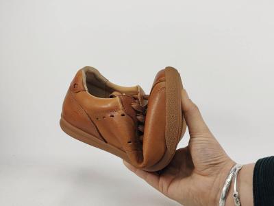 Chaussure habillée homme cuir souple camel chic confortable destockage LONDONS LIFE 163902 pas cher