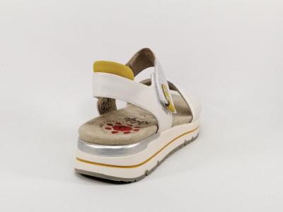 Sandale de marche confortable à velcro destockage RELIFE koykoy vegan femme