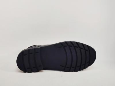 Bottine homme cuir noir chic et confortable destockage ROADSIGN grima tendance