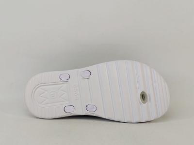 Tong homme confortable semelle épaisse destockage REFRESH 172762 noir blanc