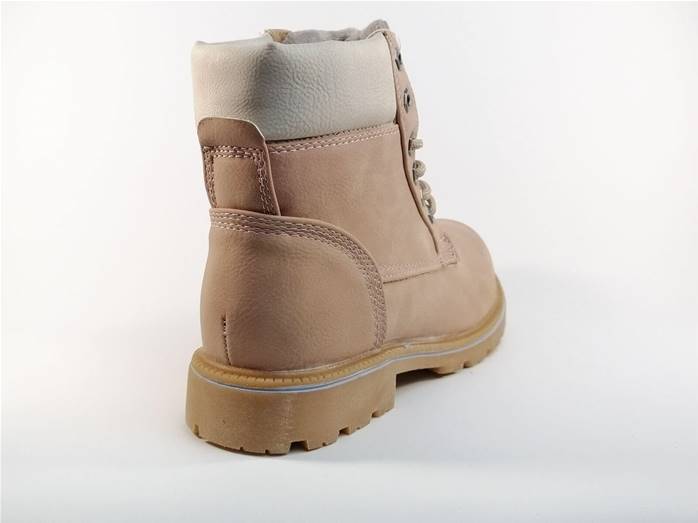 bottes fourrées femme lacets