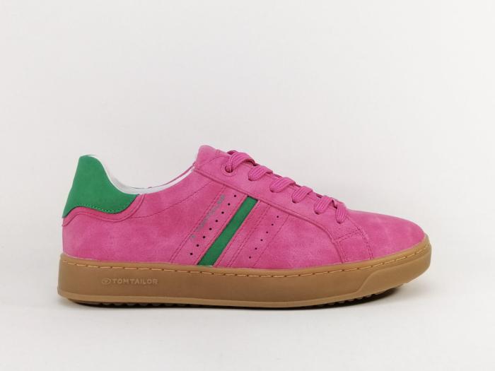 Basket rose femme confortable à pas cher TOM TAILOR 5390470046