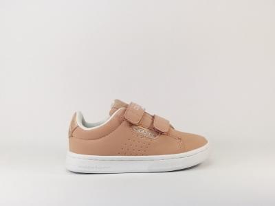 Basket à velcro en simili cuir rose KAPPA Tchouri pour fille