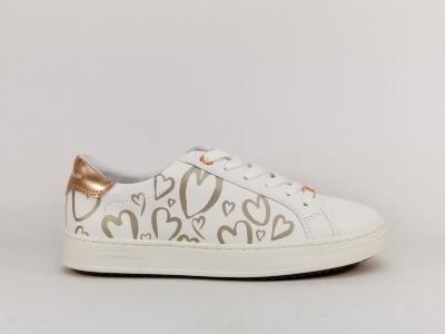 Chaussures originales femme pas cher blanc coeur TOM TAILOR 5390470045
