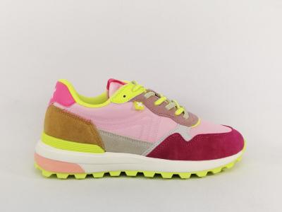 Sneakers femme tendance colorée originale en destockage XTi 143663 confortable à pas cher