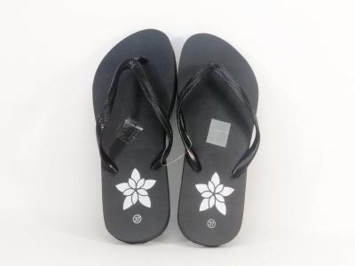 Tong de plage noire femme  pas cher LADIES FLIP FLOP