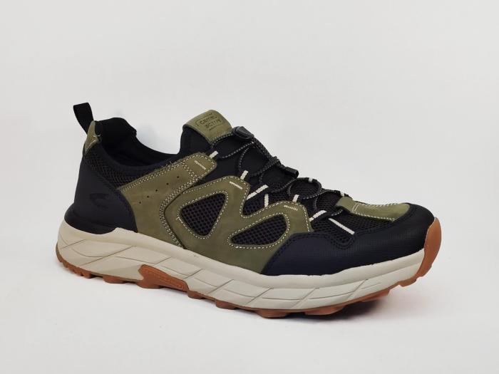 Basket homme grande taille confort destockage CAMEL ACTIVE 54CCA18 kaki noir