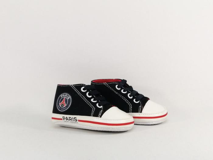Chausson pour bebe naissance garçon souple à pas cher destockage PSG aron