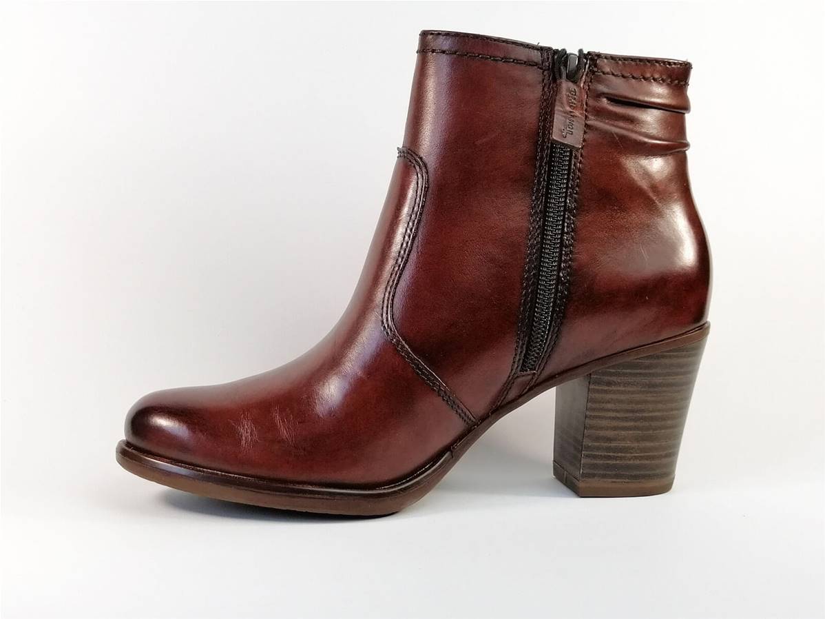 bottines marron tamaris