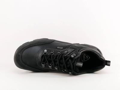 Chaussure randonnée homme basse cuir noir gallutex imperméable confort destockage IMAC GALLUS 203914