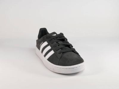 Tennis garçon en cuir kaki/gris destockage ADIDAS Campus