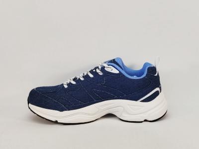 Basket jean femme tendance à pas cher destockage KAPORAL adali denim strass