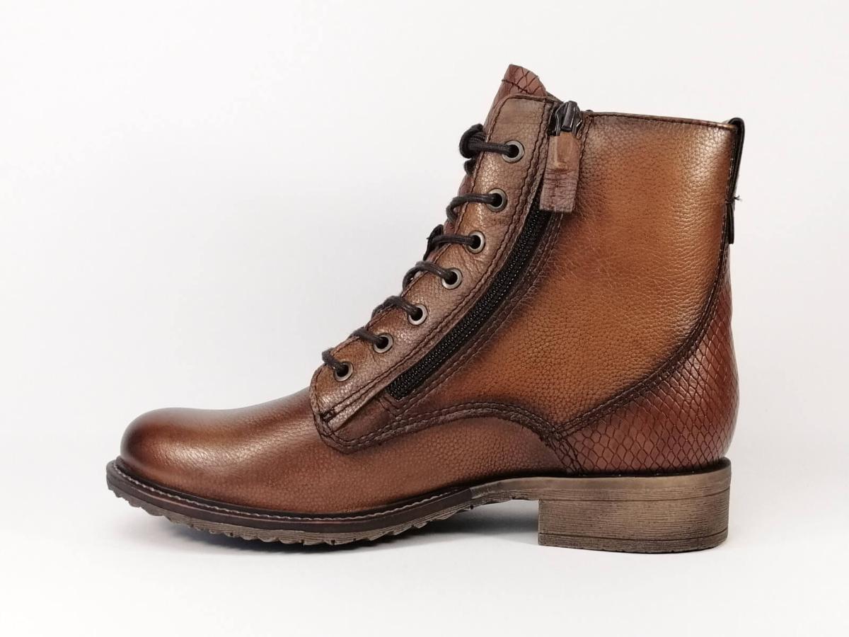 boots fourrées femme camel