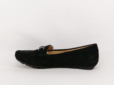 Mocassin noir souple grande pointure femme CINK ME DM6y-1