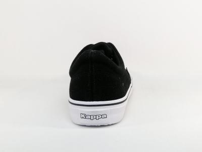 Basket noire homme tendance à pas cher destockage KAPPA logo nisio 3 confort