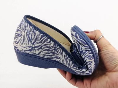Chausson été femme à talon pieds sensibles toile légère souple OUF carlak à pas cher