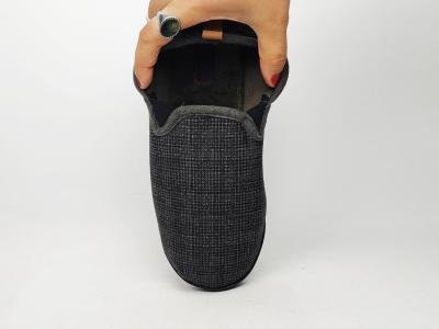 Chausson charentaise homme confortable EMINENCE backbone gris souple à pas cher
