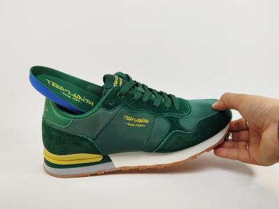 Sneakers homme tendance verte destockage TEDDY SMITH 78868 confortable à pas cher