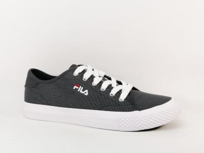 Basket en toile homme pas cher gris fonc destockage FILA pointer