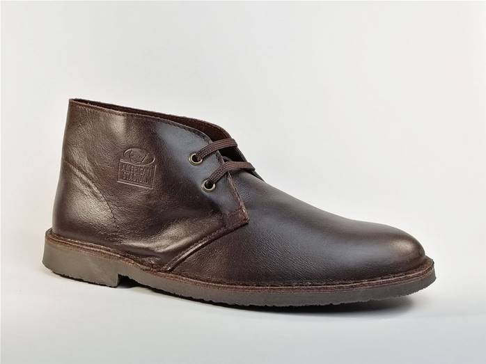 Chaussure de ville en cuir marron AMERICAN STADIUM destockage homme