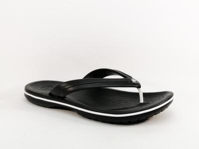 Tong CROCS homme destockage 11033 noire à pas cher grande taille confortable