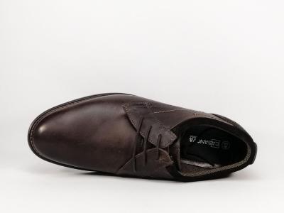 Chaussure habillée cuir marron effet vieilli homme destockage CASANOVA gamo