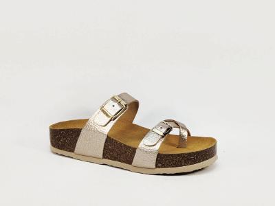 Mule femme chic confortable cuir rose nude PLAKTON cp bombay Fabrication Espagne