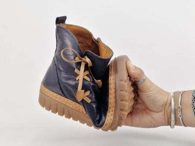 Bottines femme cuir souple marine confortable et tendance PEDRO TORRES 759VI