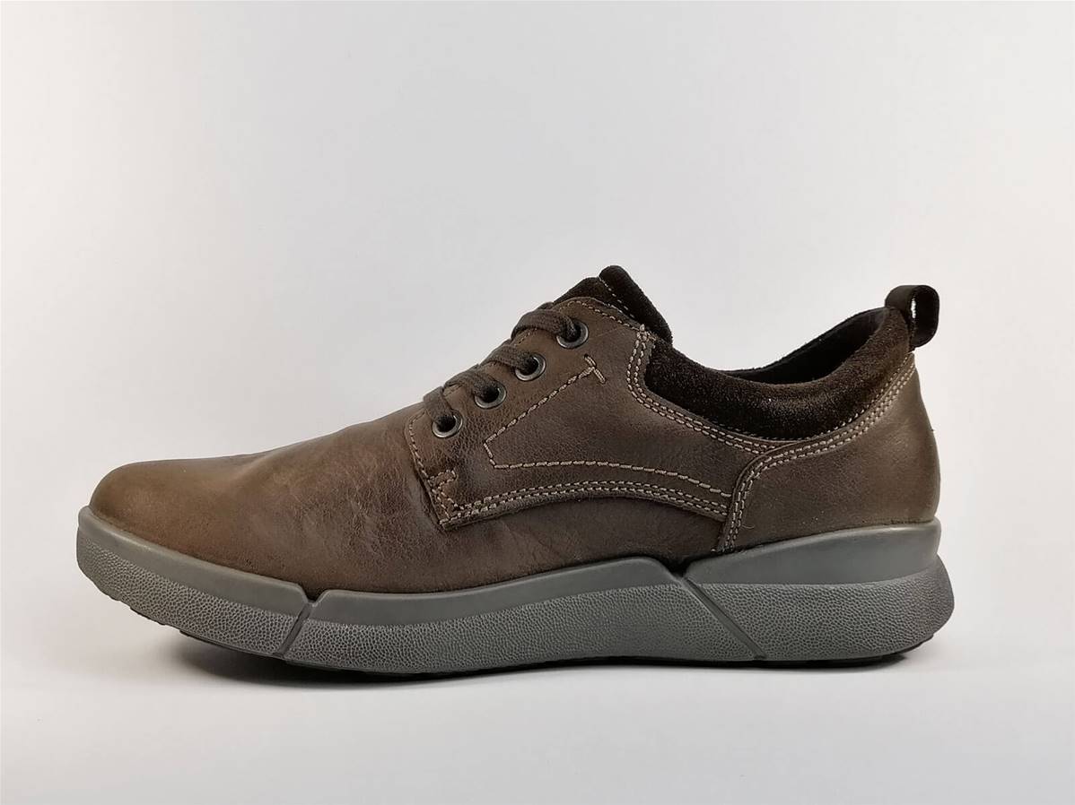 chaussure cuir marron femme