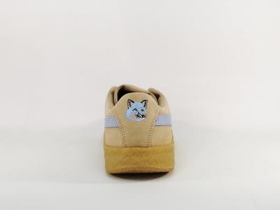 Basket PUMA kitsune en destockage à pas cher cuir suede semelle crepe x maison kitsuné