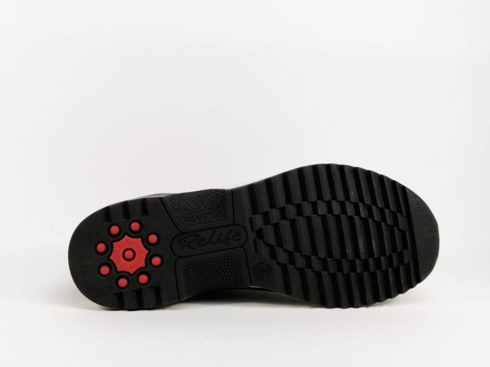 basket noir femme confortable