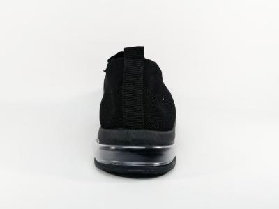 Sneakers toile noire grande pointure femme CINK ME DML 181
