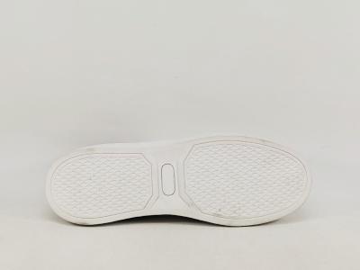 Basket blanche homme sans lacets confortable destockage REFRESH 173060 à pas cher
