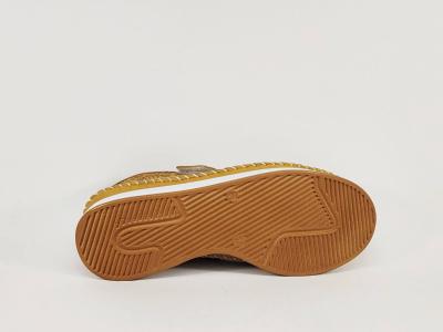 Chaussure femme cuir très souple jaune moutarde babies confortable PEDRO TORRES 103BON1