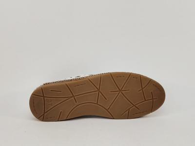Mocassin femme cuir très souple blanc, originale et confortable PEDRO TORRES 10206VIT1