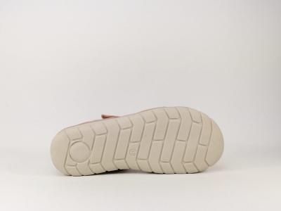 Sandale fille tendance à velcro en destockage XTi 57087 rose