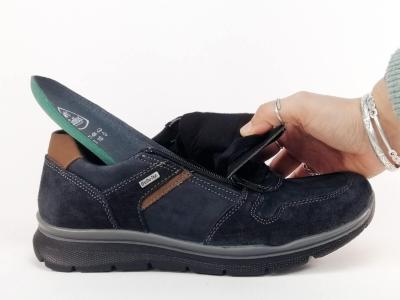 Chaussure homme confortable cuir souple imperméable destockage IMAC GALLUS 652124