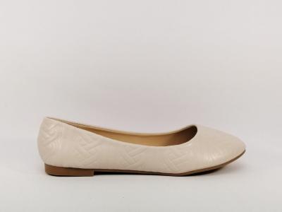 Ballerine chic beige grande pointure femme CINK ME DM7756 à pas cher