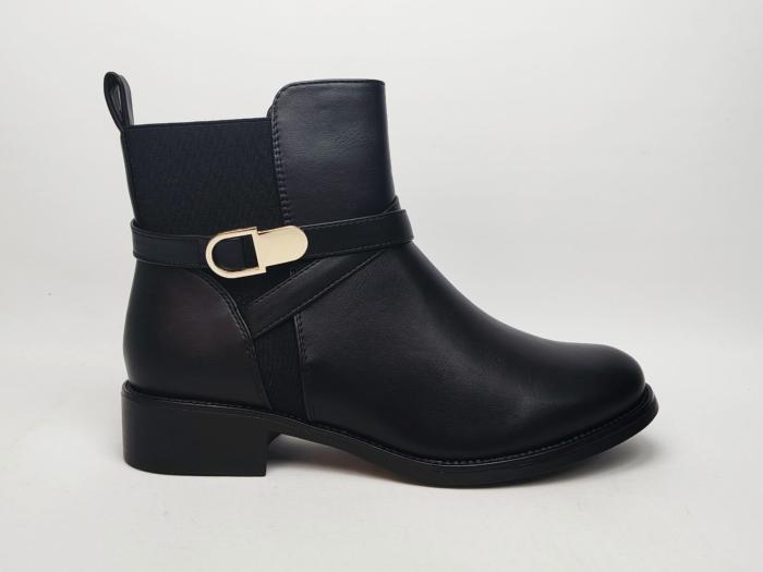 Bottine femme grande taille noire tendance à pas cher CINK ME DM-Y51