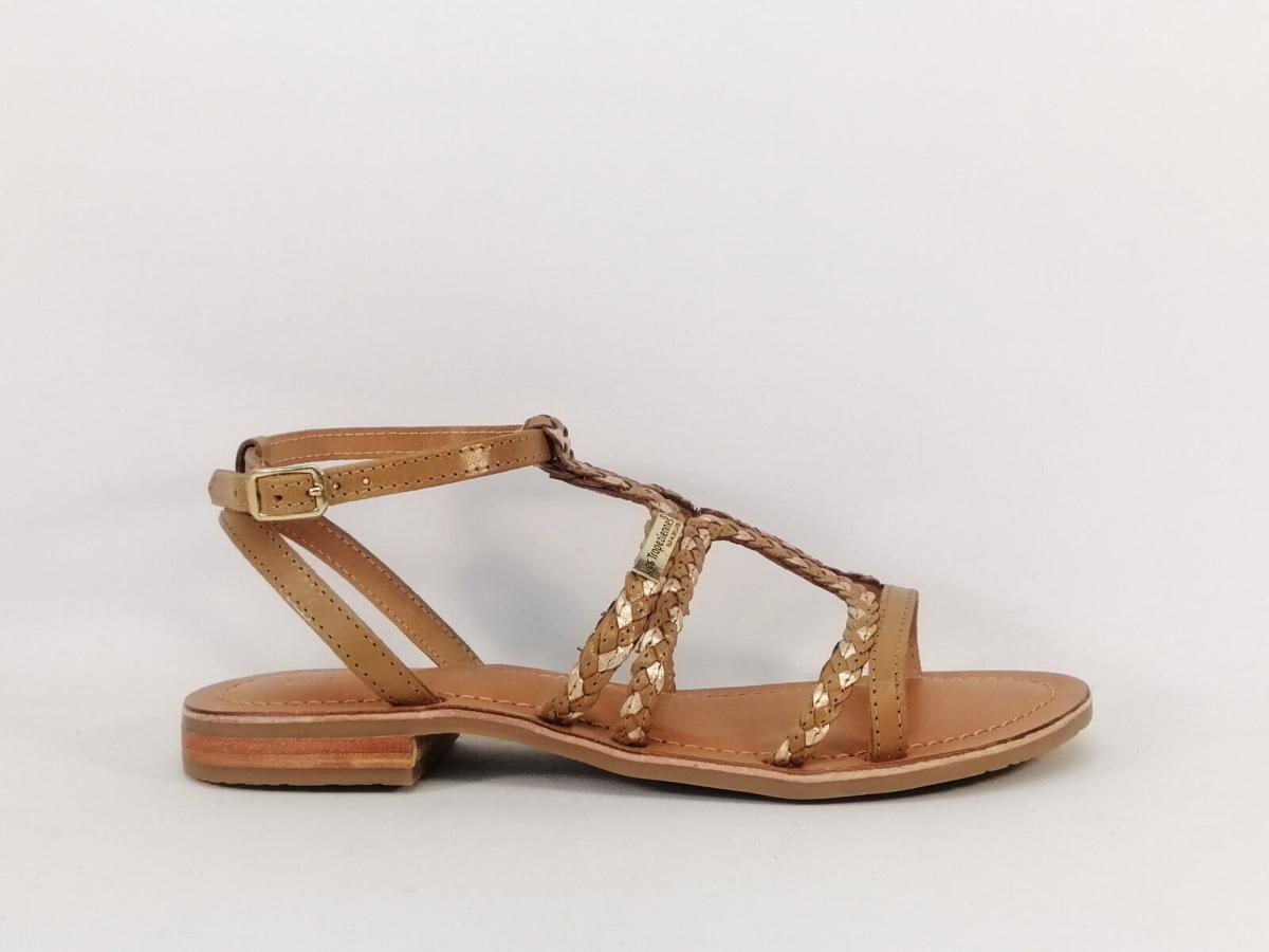 Sandale Cuir Destockage TROPEZIENNES I Pointure Plus