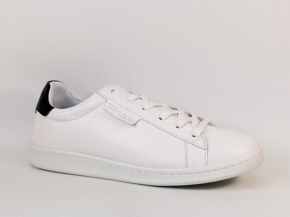 Basket Blanche Homme Cuir Destockage I Pointure Plus