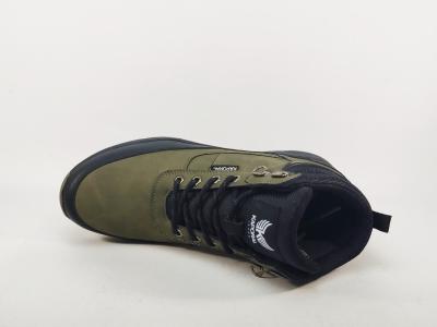 Chaussure montante homme kaki noir destockage KAPORAL bazane à pas cher tendance