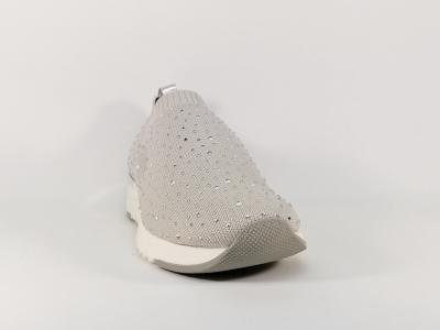 Sneakers gris textile souple largeur G CAPRICE 24700 pour femme