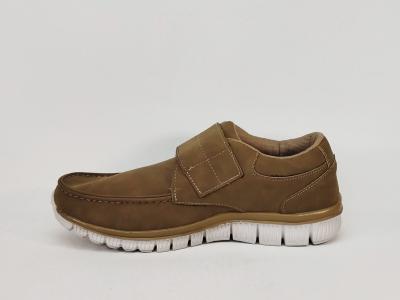 Basket à scratch homme pas cher camel taupe NORWAY moza B886480 pieds larges