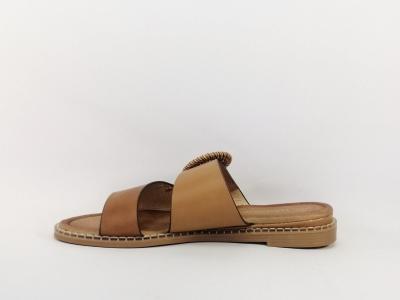 Mule chic camel femme destockage DEES SHOES Marmota à pas cher