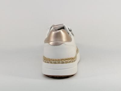 Basket élégante femme sans lacets confortable blanche TOM TAILOR 9590330001