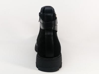 Bottine noire tendance femme à pas cher CINK ME LB32-3