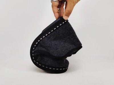 Chausson montant homme fourré en laine confortable double zip CHIC & RELAX belvis