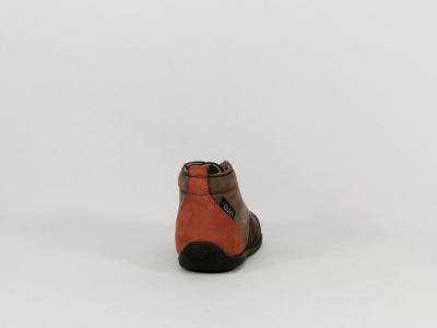 Chaussure premiers pas garçon bébé ASTER otechno destockage cuir marron